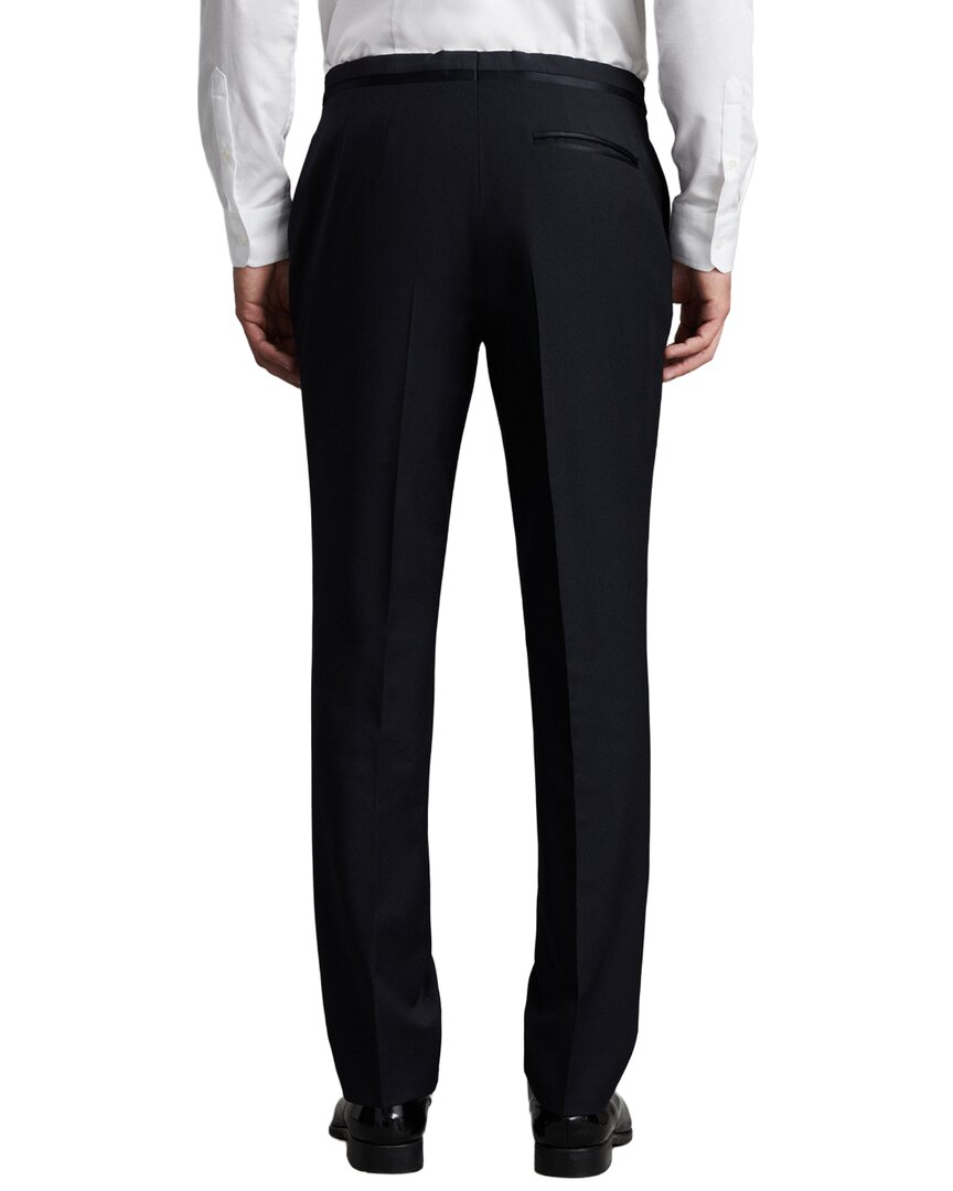 poker satin slim trouser