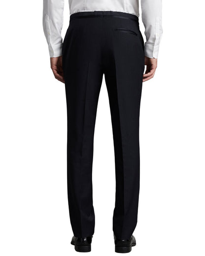 poker satin slim trouser
