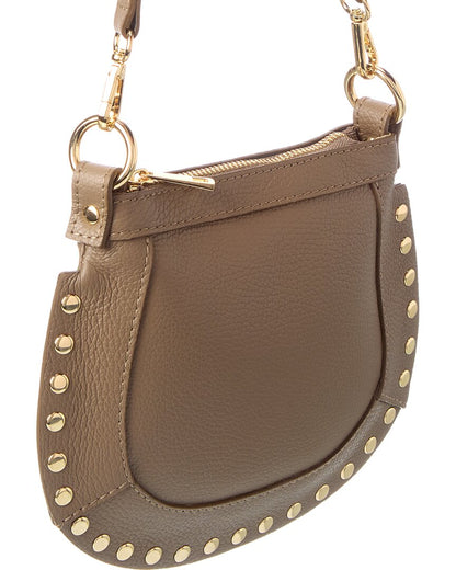 riley27 leather shoulder bag