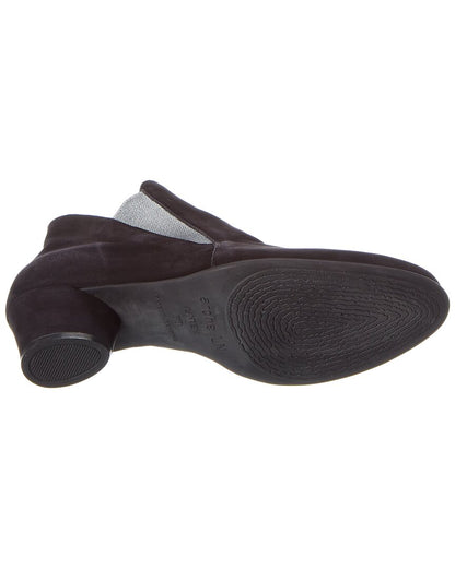 musc suede bootie