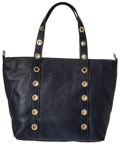 stella27 studded leather tote