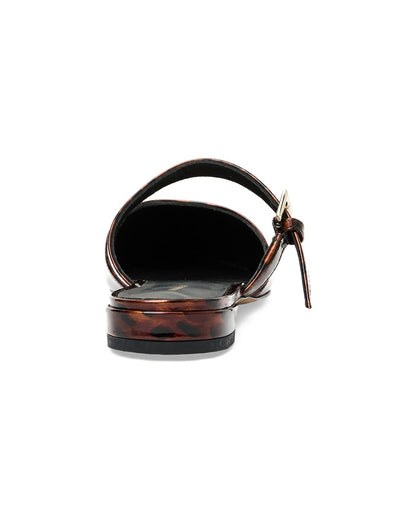 pasha leather mule