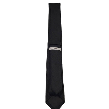 men's silk-blend designer tie in black