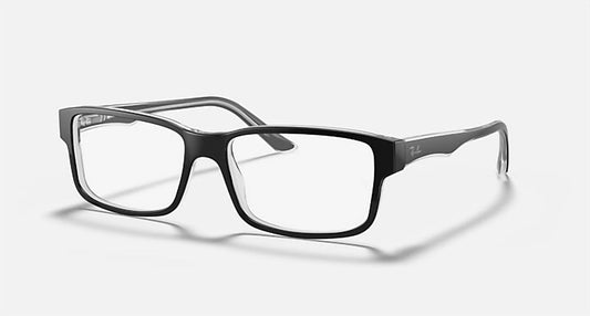 One Size - polished black on transparent