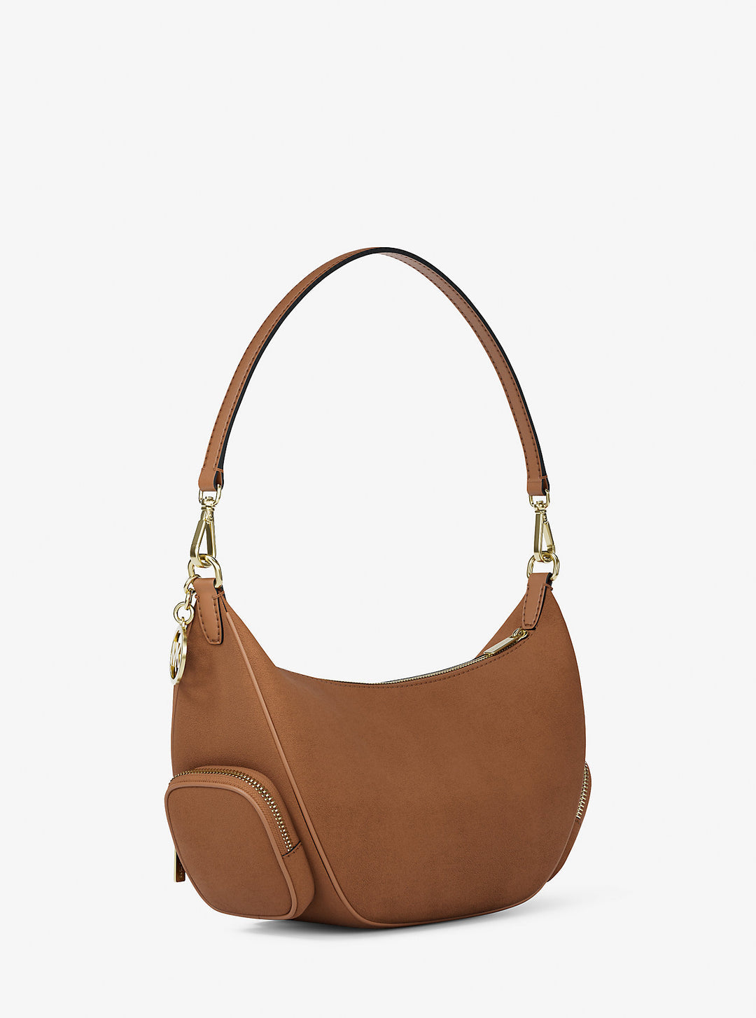 merritt medium suede convertible shoulder bag