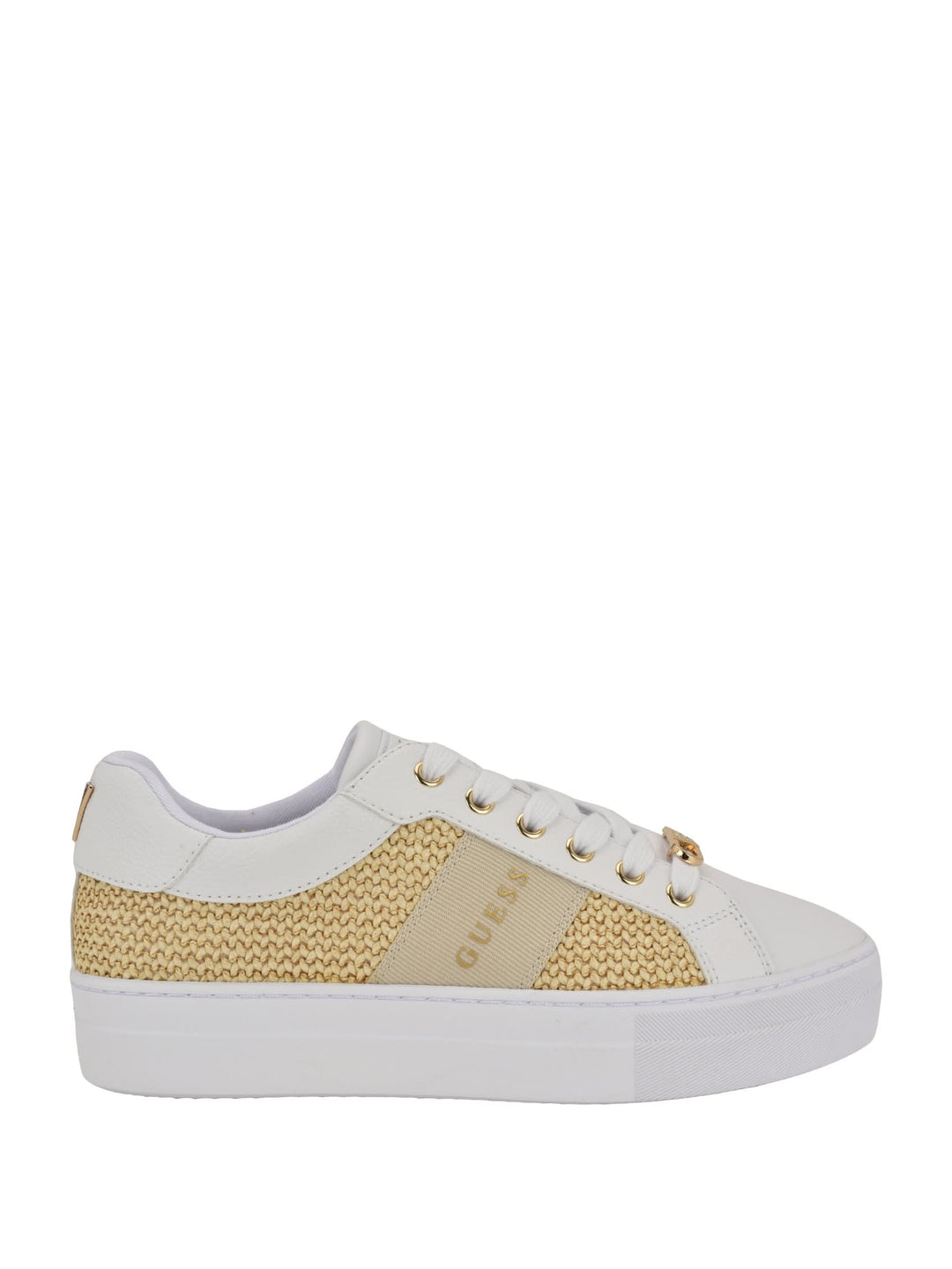 prym raffia low-top sneakers