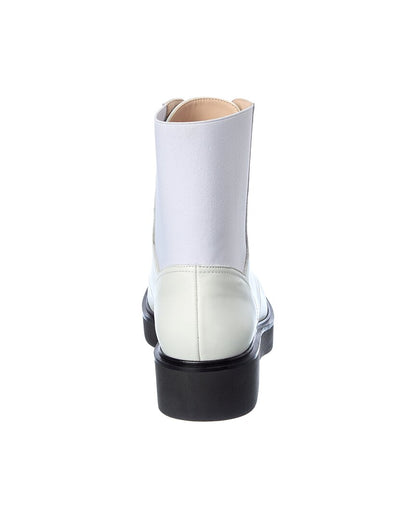 henley leather bootie
