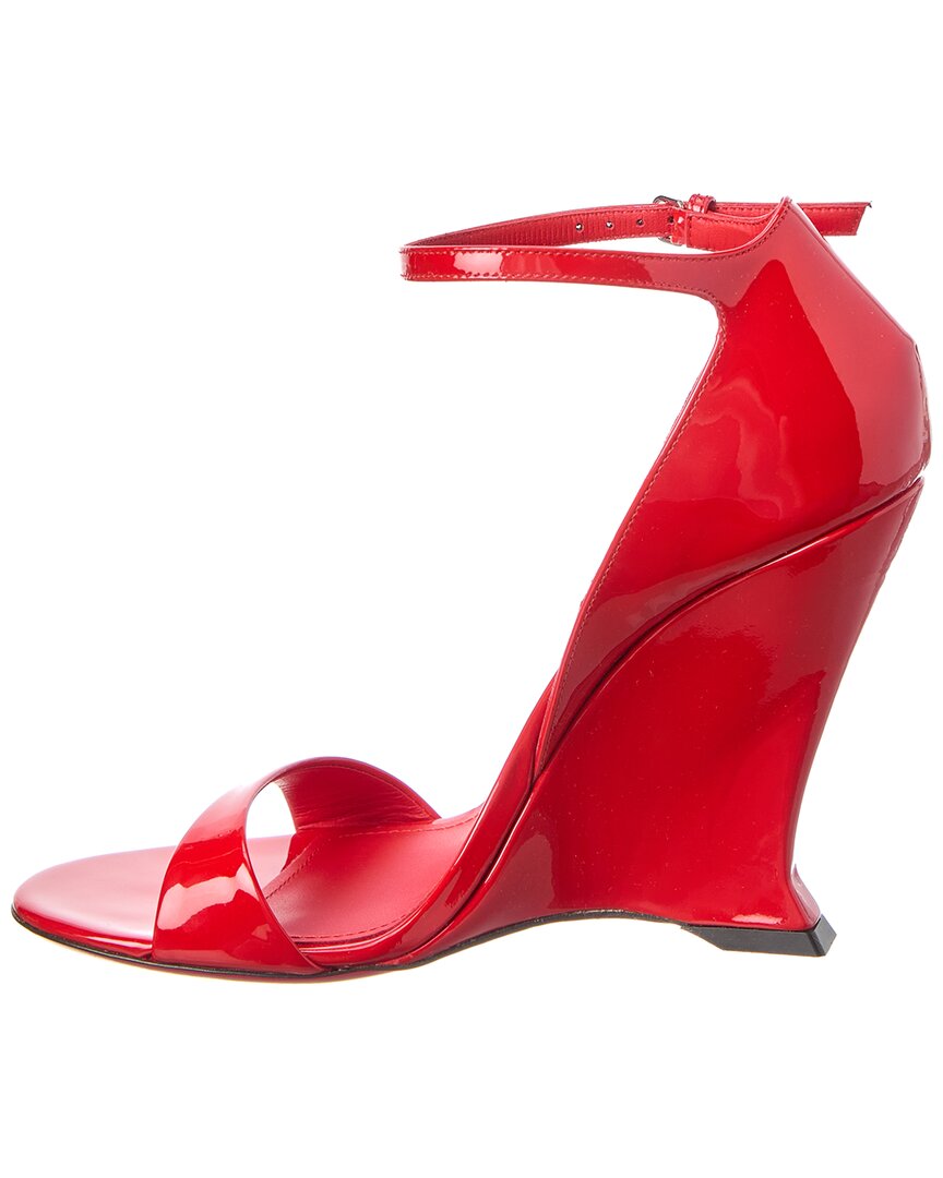 ferragamo vidette patent wedge sandal