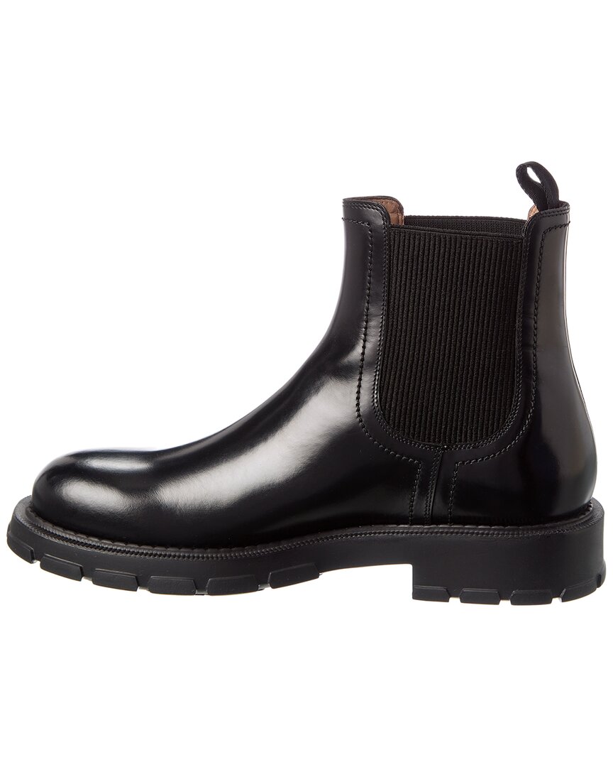 ferragamo iago leather boot