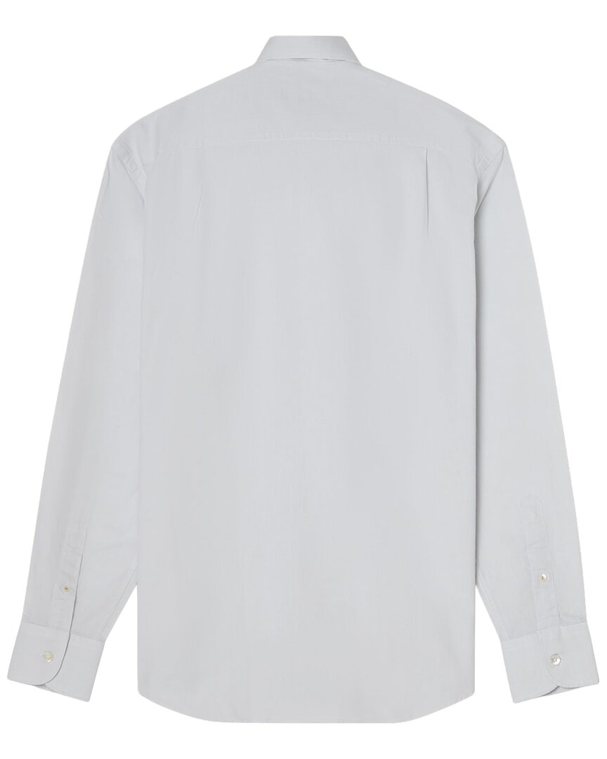 morgan pinpoint oxford shirt