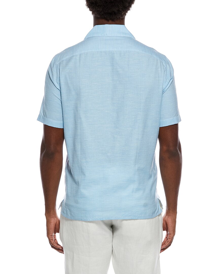 silk-blend shirt