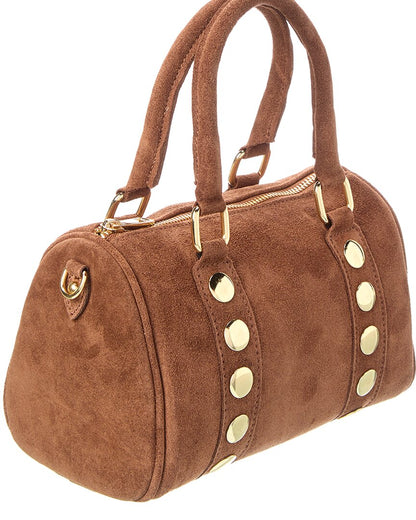 gabriela16 studded leather shoulder bag