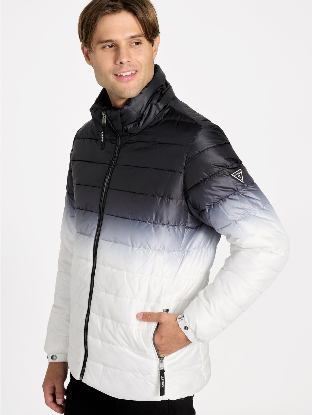 harrison ombre puffer jacket