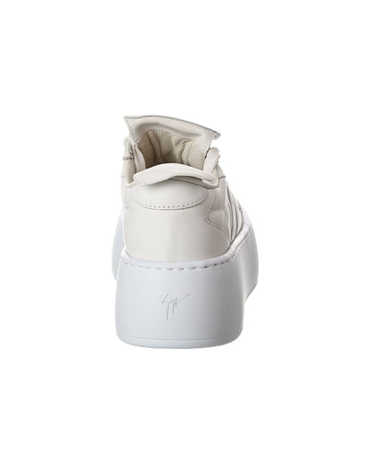 alma leather platform sneaker