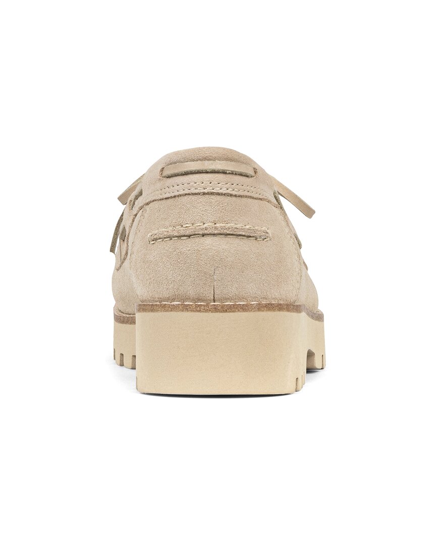 harlie02 suede lug bottom boat shoe