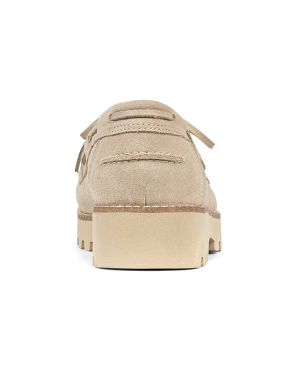 harlie02 suede lug bottom boat shoe