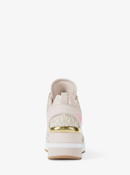 georgie signature logo trainer