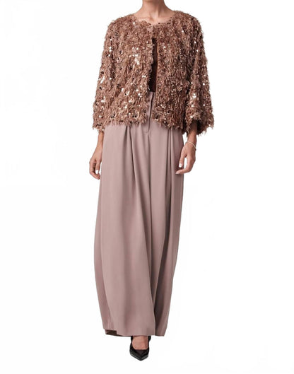 Medium - beige rhinestone