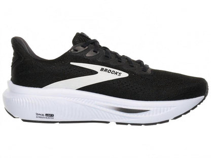 men's ghost 17 sneaker in black/grey/white
