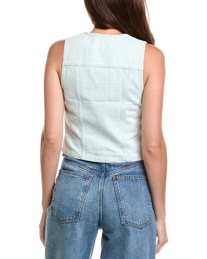 juliana tweed vest