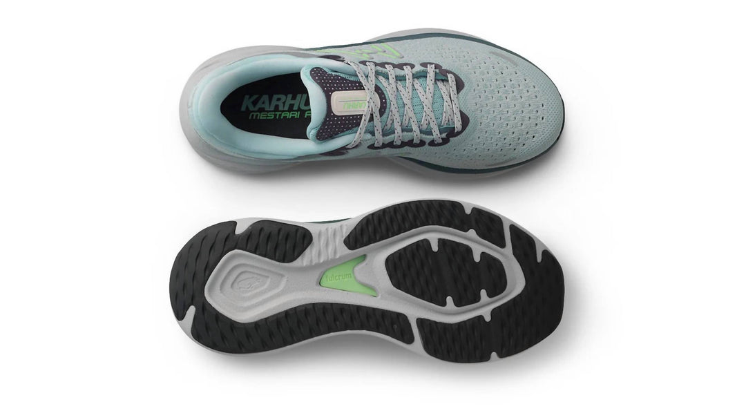 women's mestari run 1.5 shoes in blue haze / patina green