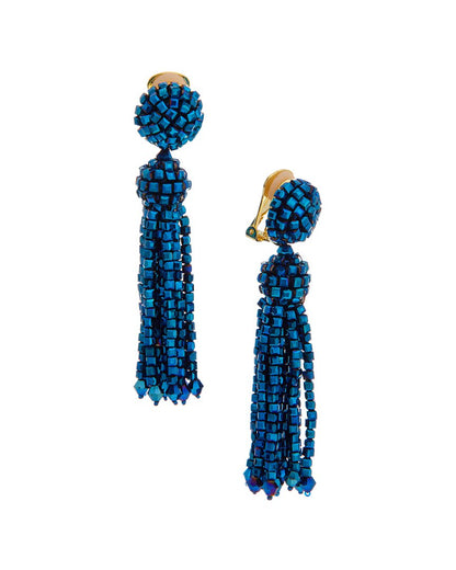crystal fringe earrings