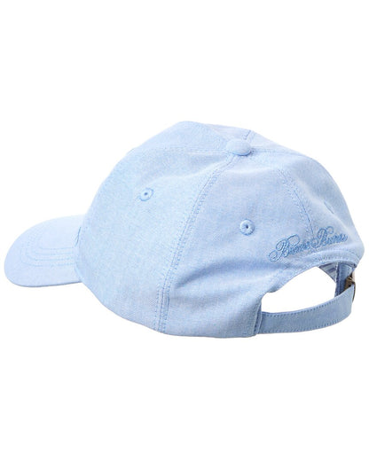 oxford stripe baseball cap