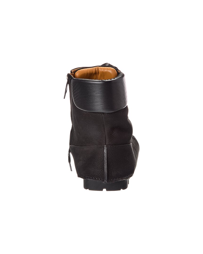 ferragamo grifo leather hiking boot