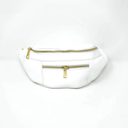 cameron fanny pack in white