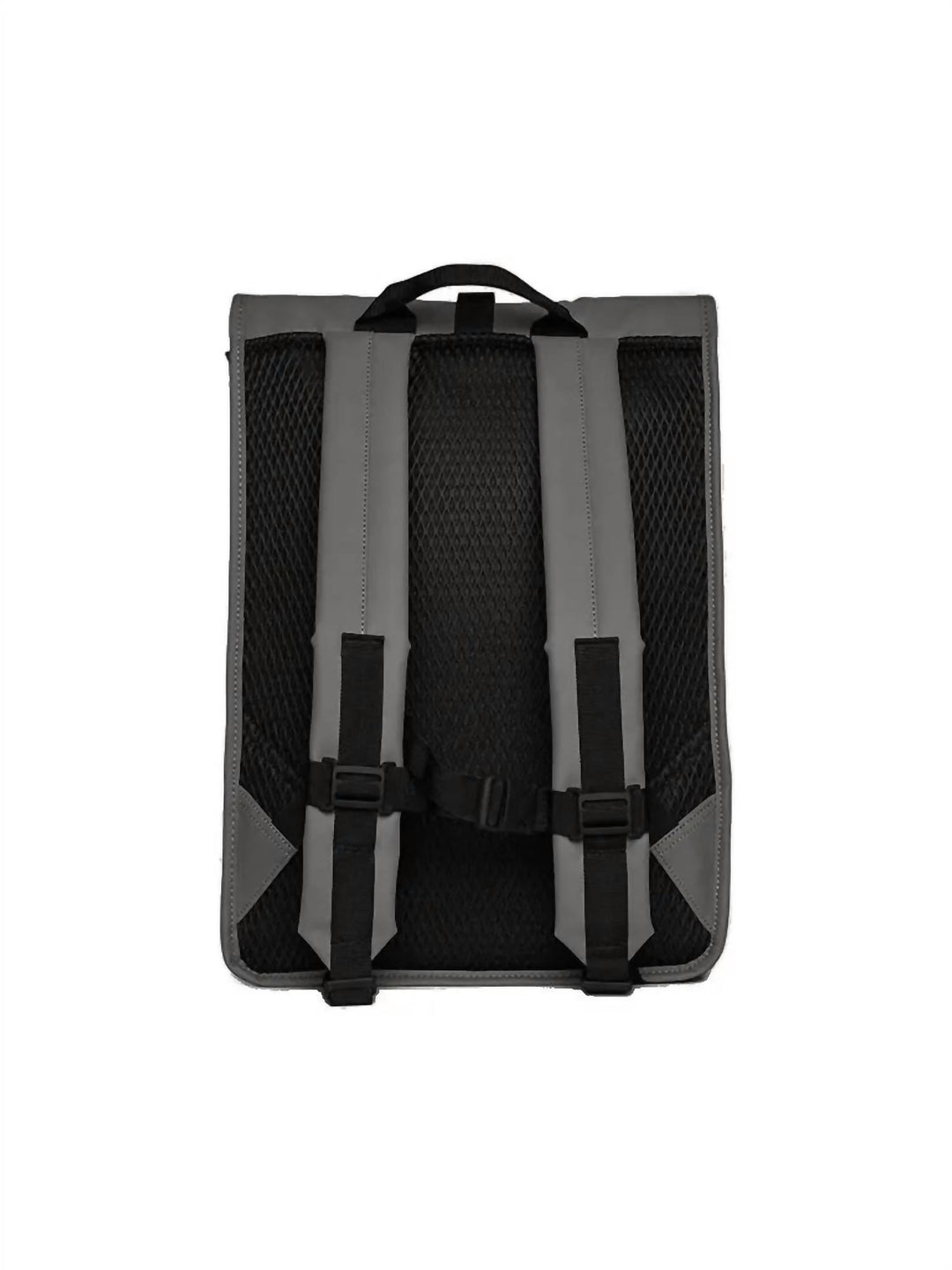 women's rolltop rucksack bag in grey