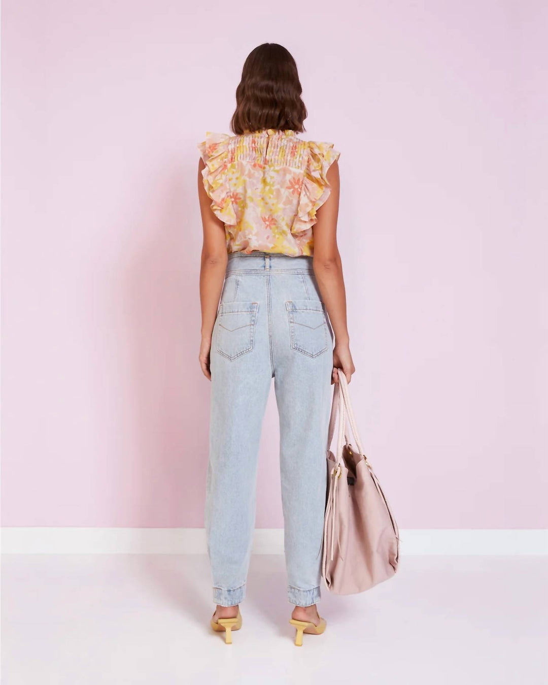 joyce top in vintage bloom light