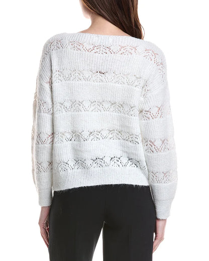 seonaly cashmere-blend blouse