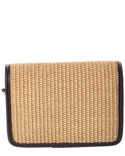 nina27 canvas & leather crossbody