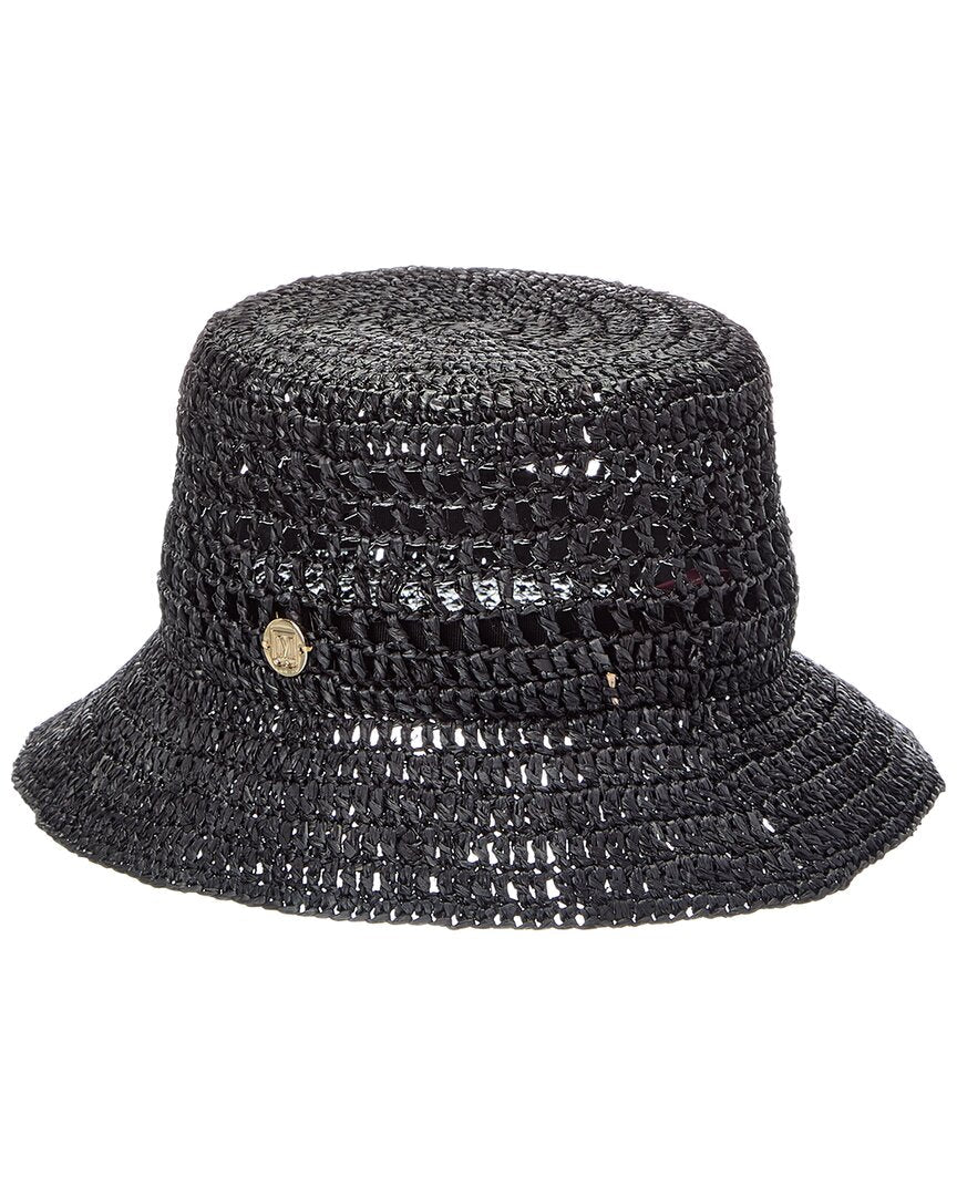 crochet short brim bucket hat