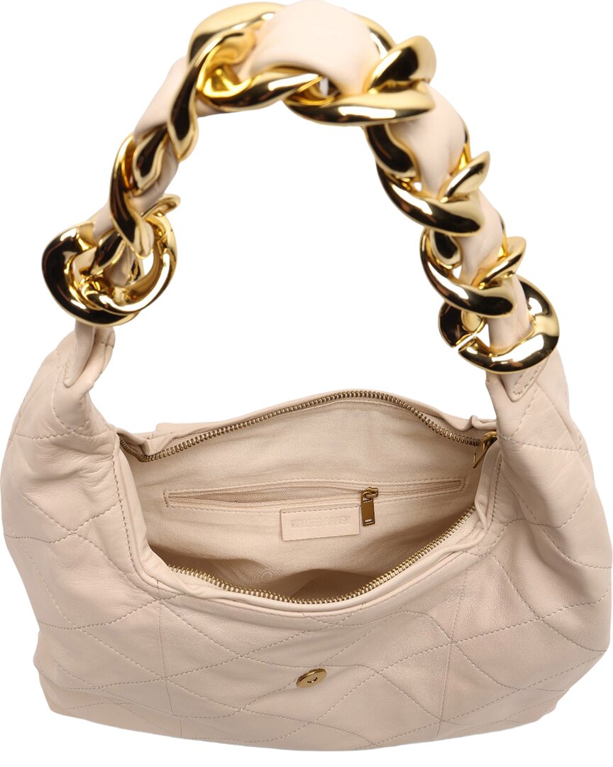 anastasia quilted leather satchel