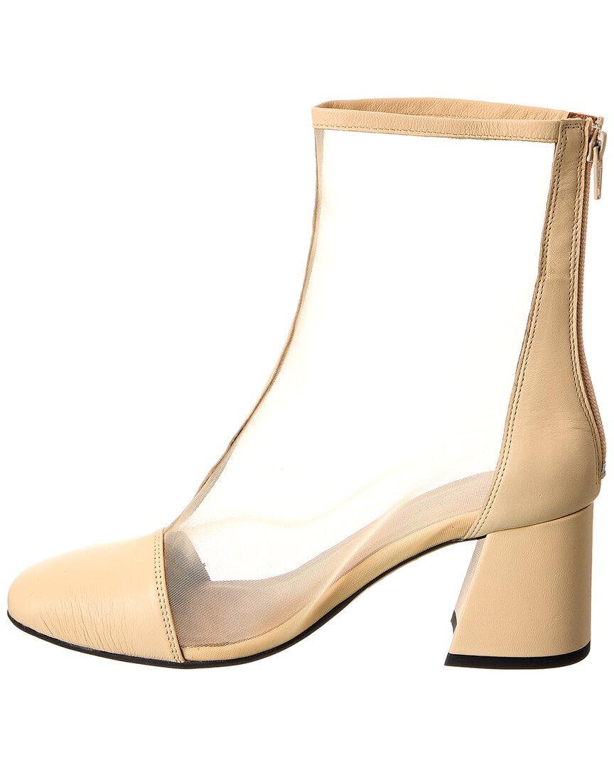 wisteria mesh & leather boot