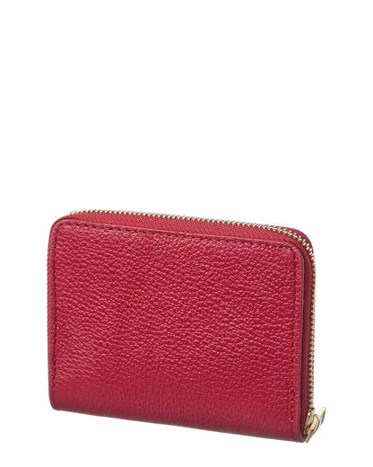 jamie zip leather wallet