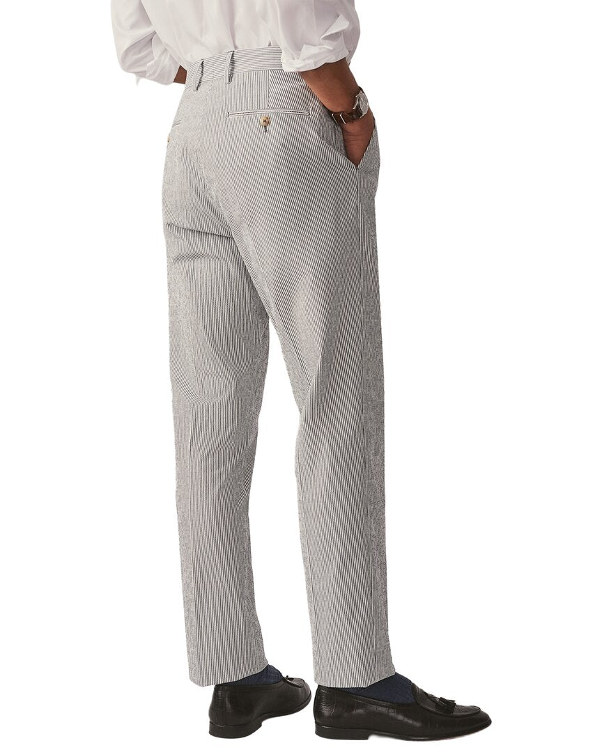 white oxford pant