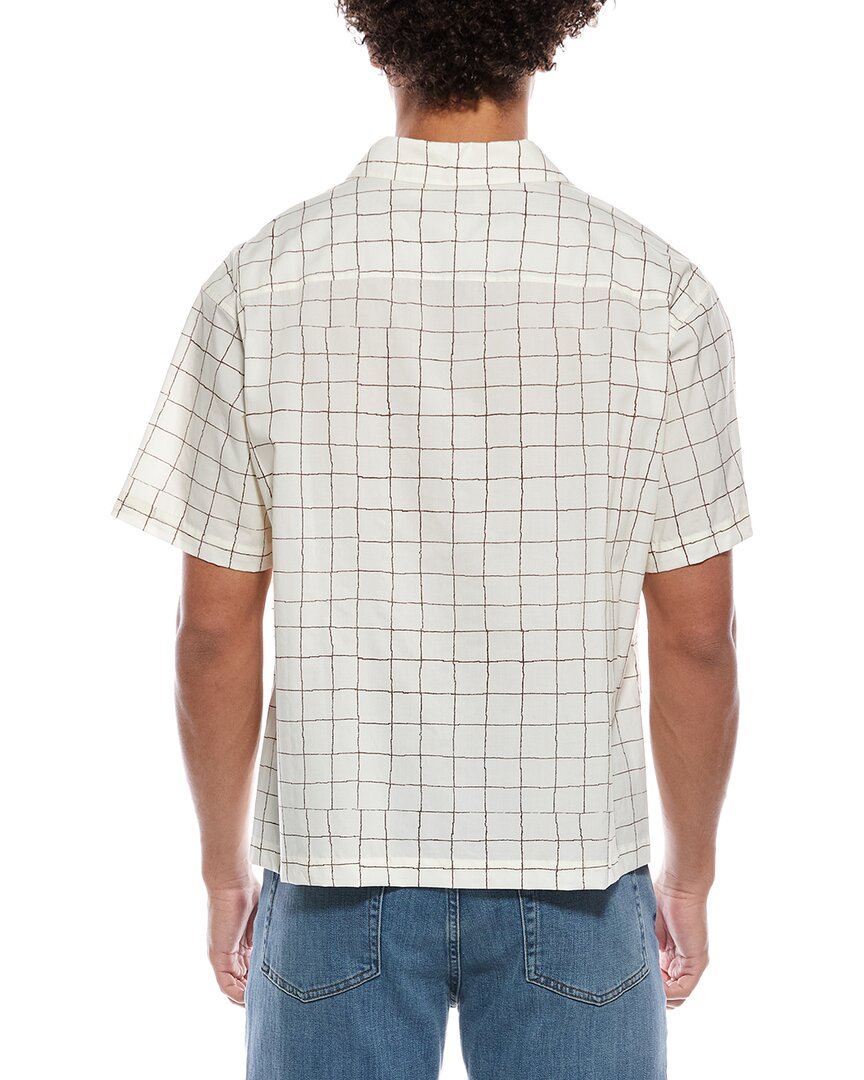 frame vintage print shirt