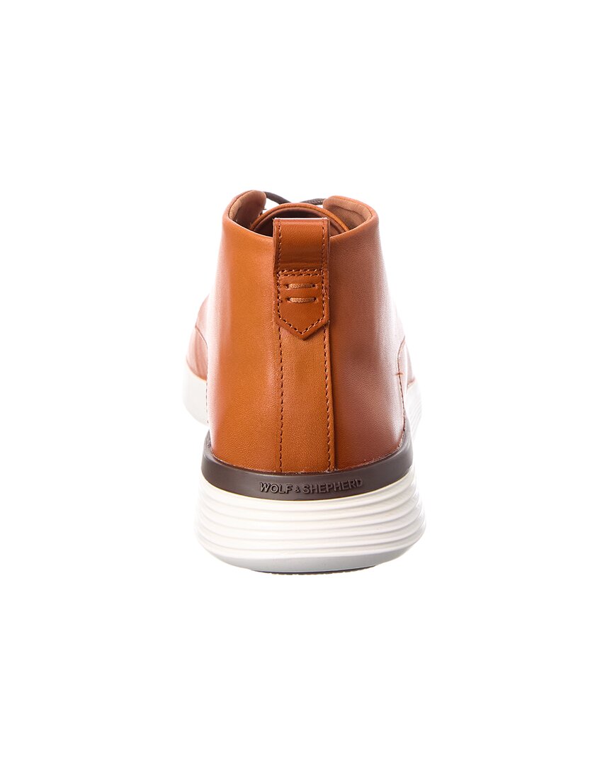crossover leather chukka