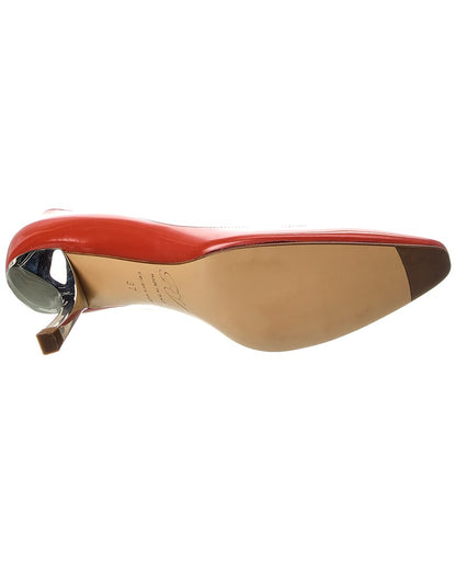 leather pump