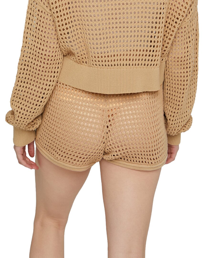 knit mesh short