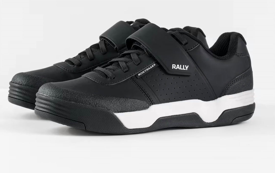 unisex rally mountain bike shoe in black