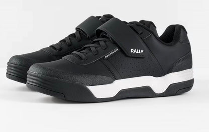 unisex rally mountain bike shoe in black
