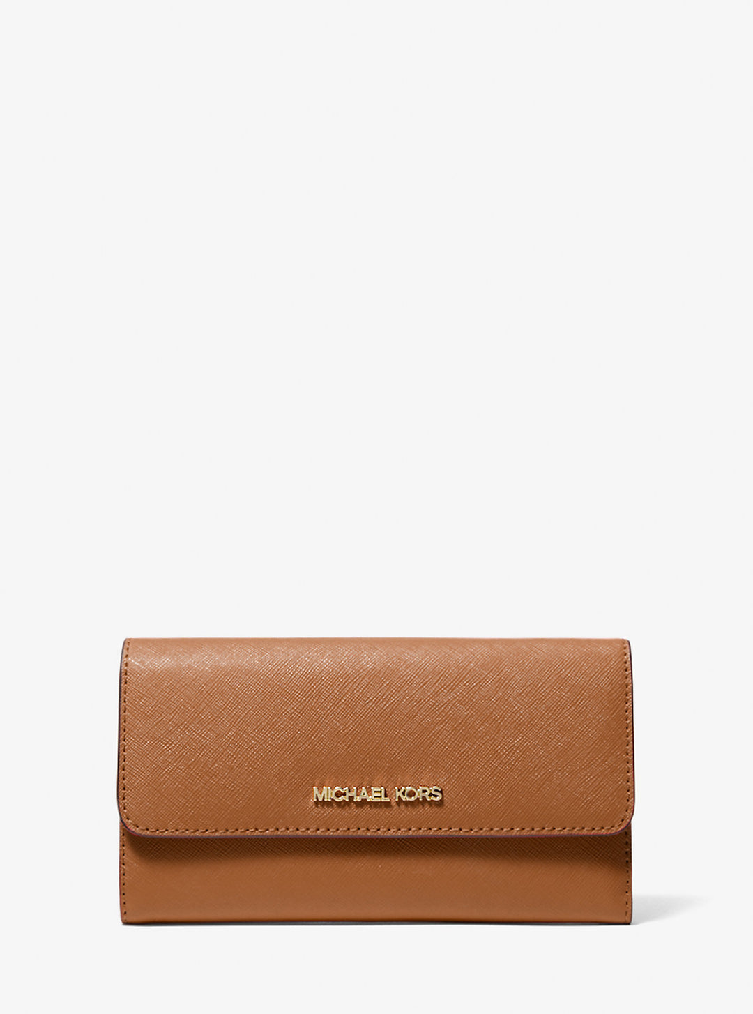 jet set travel crossgrain leather tri-fold wallet