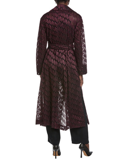 babylon silk-blend midi dress