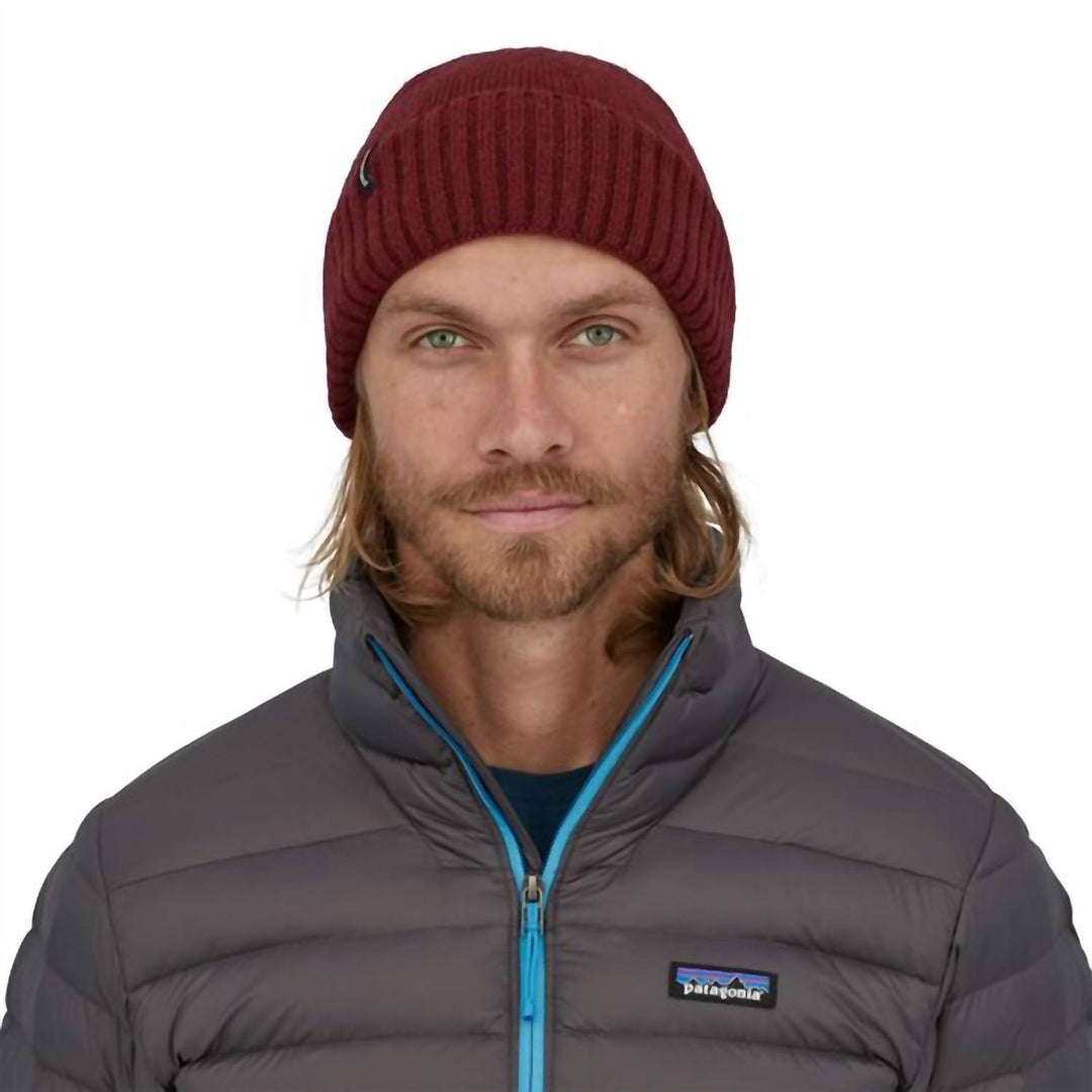 men brodeo beanie in sequoia red
