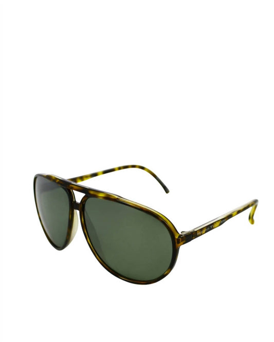 One Size - polished tortoise/black mirror lens