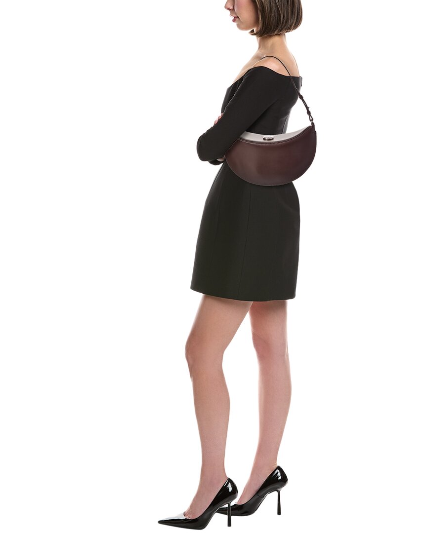 ovalo small leather hobo bag