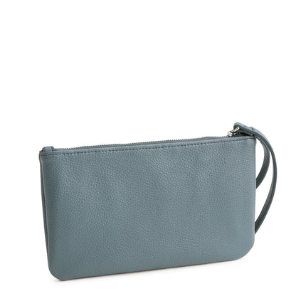 outlet faux leather essential wristlet